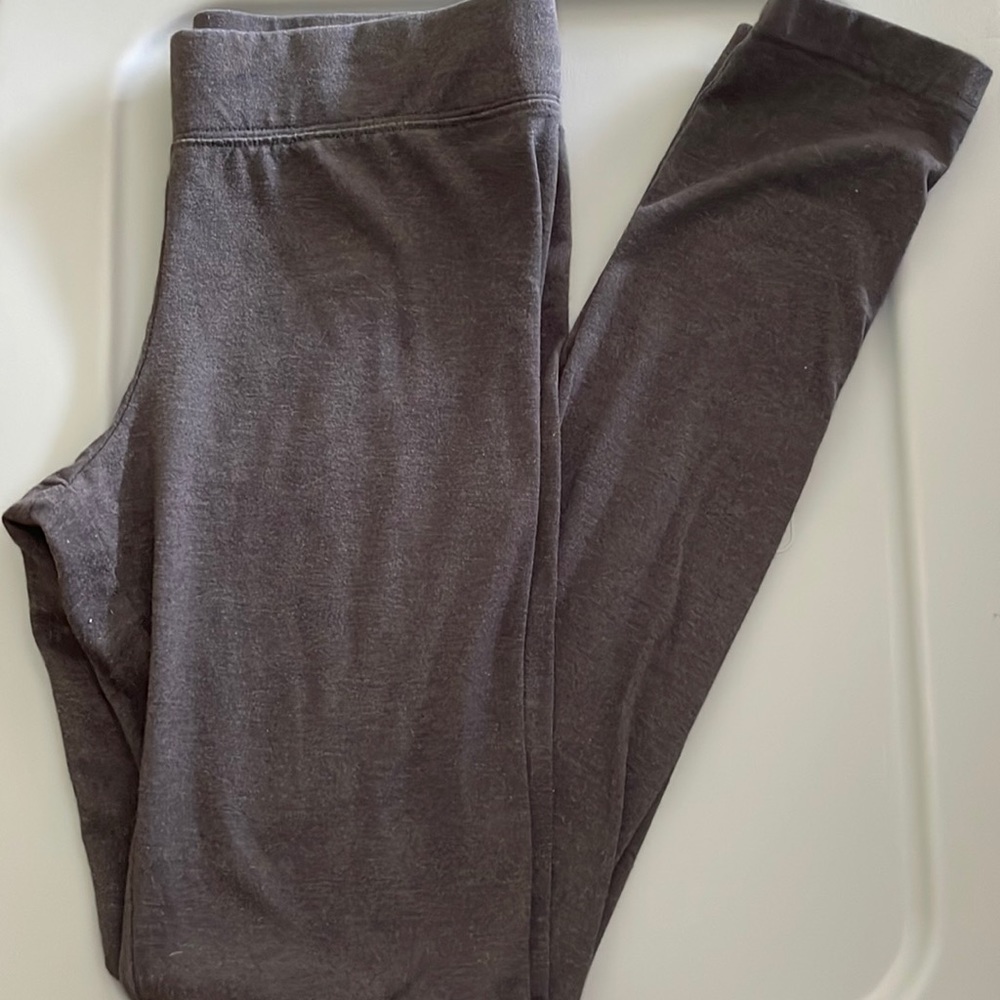 Gray Leggings, Size: Medium